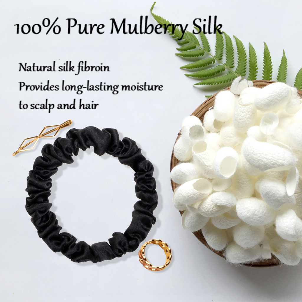 Do silk scrunchies leave dents in hair?￼ - Muriersilk
