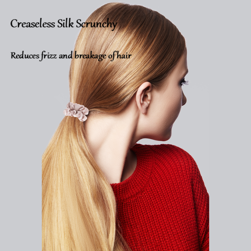 Do silk scrunchies leave dents in hair?￼ - Muriersilk