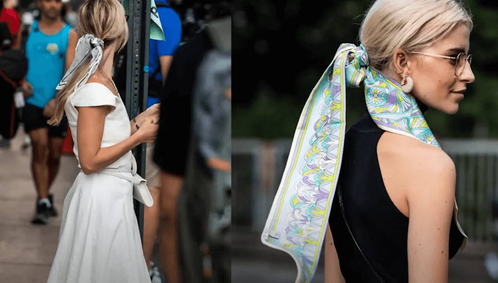 knot how to tie a silk scarf - Muriersilk