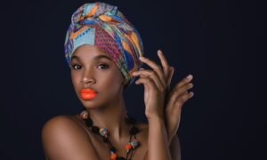how to tie a silk scarf for sleep
