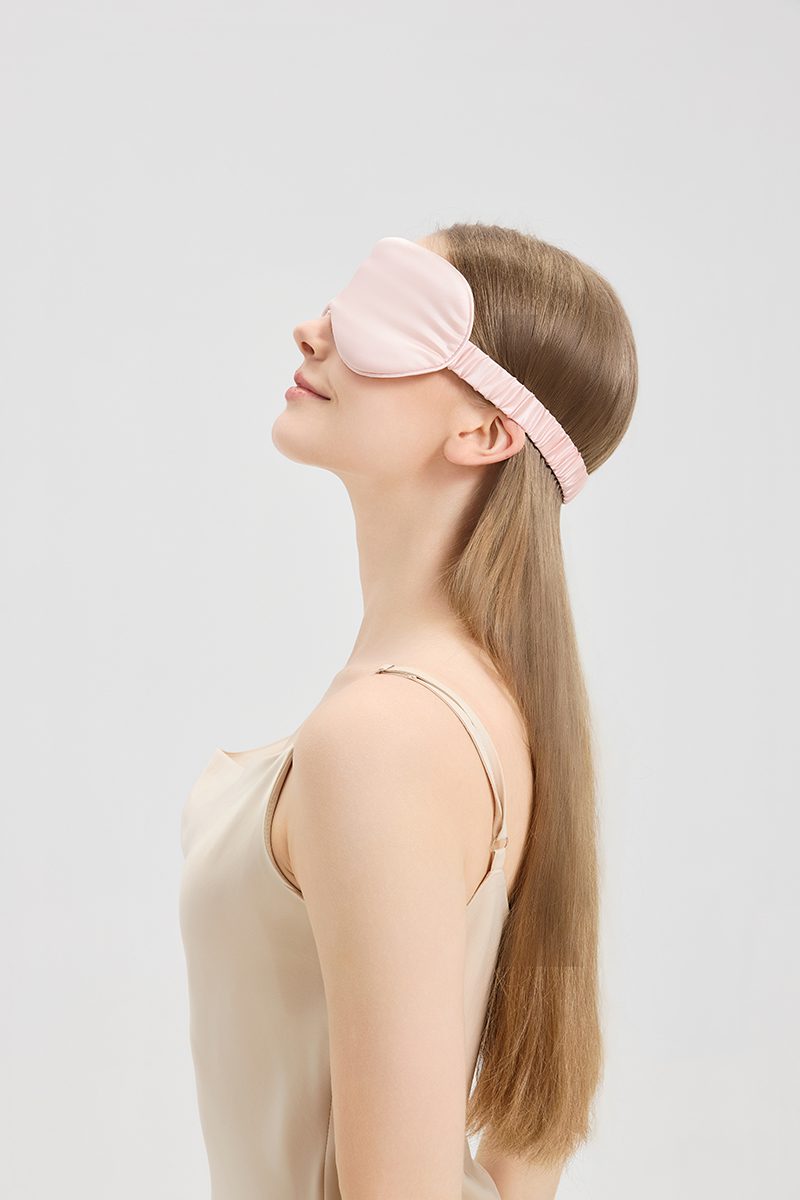 Silk Sleep Mask with Elastic Band