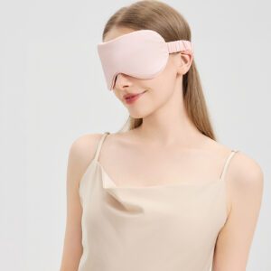 Silk Sleep Mask with Elastic Band