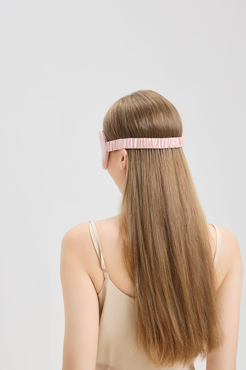 Silk Sleep Mask with Elastic Band